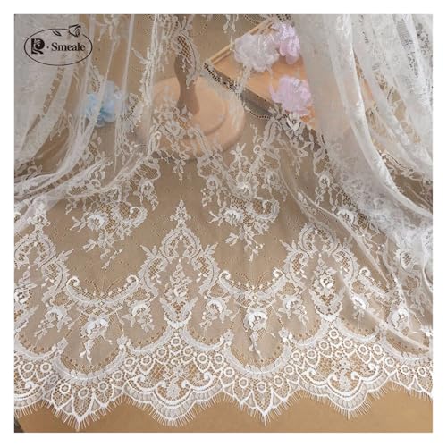 Tela de encaje de 3M para vestidos de novia y costura DIY 2