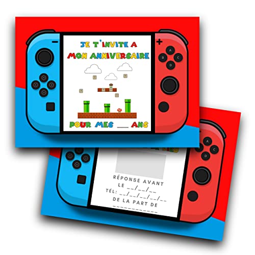 NOUVEAUTE KIT CREATIF DE 10 CARTES D'INVITATION ANNIIRE A GRATTER THEME SIRENE EN FRANCAIS