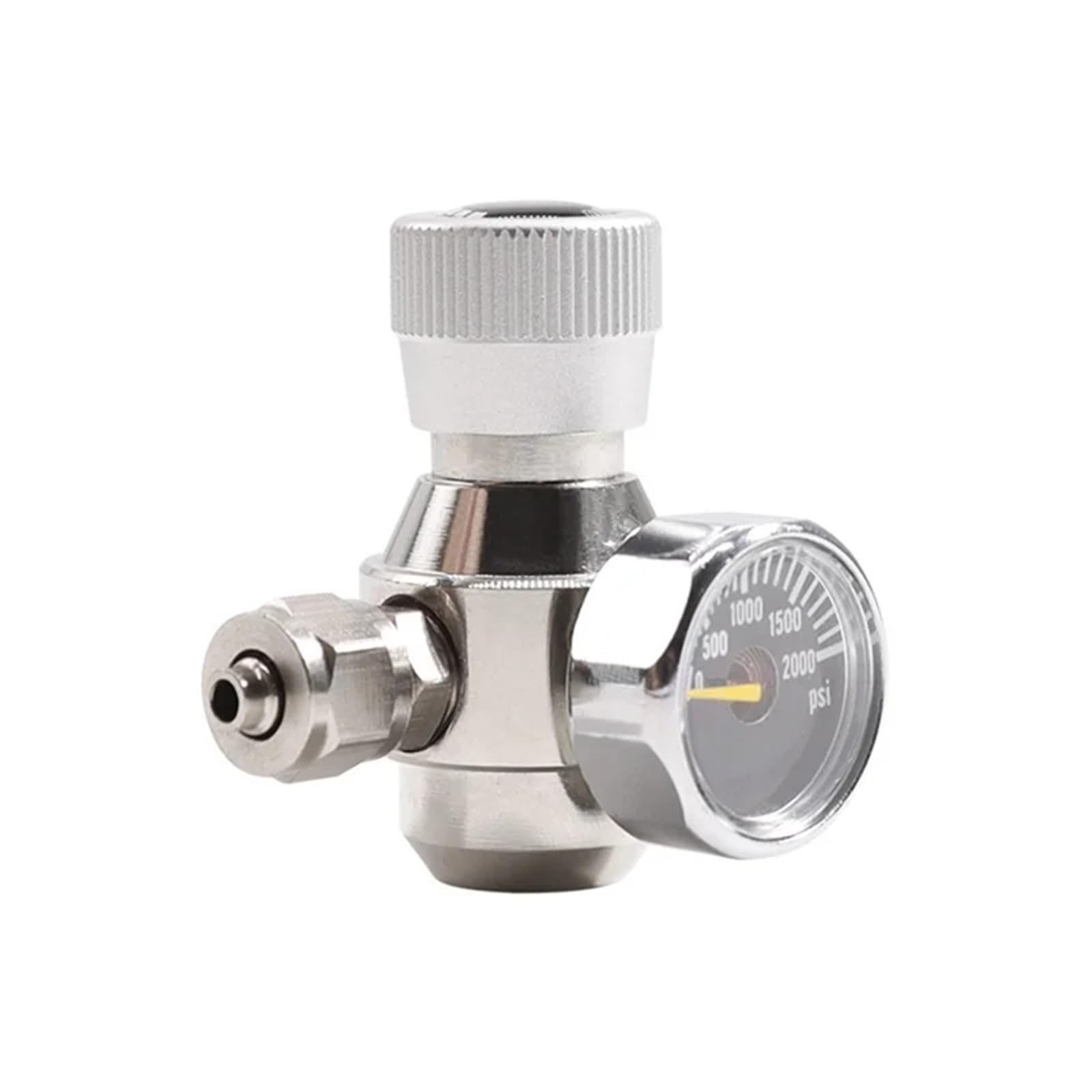 Regulador de CO2 for Acuario A07F, manómetro 2000 PSI for Tubo succión 6 mm