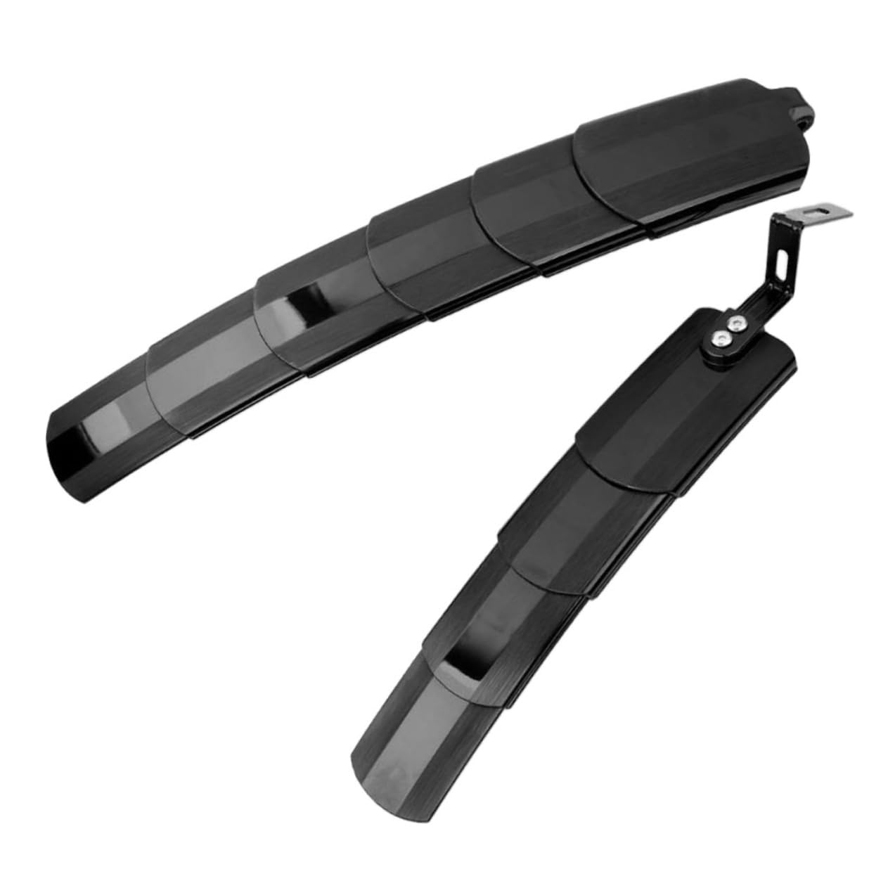 Mipcase Garde-Boue vélo Velo de Route Gravel Velo Anti poussiere Lenoir Velo Gravel Garde-Boue pour vélos vélo de Montagne Garde-Boue Solide Garde-Boue de vélo Plastique Black