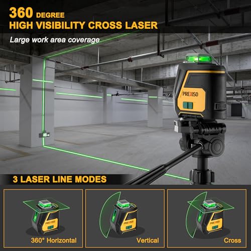 Prexiso 360 Laser Level With Tripod thumb #1