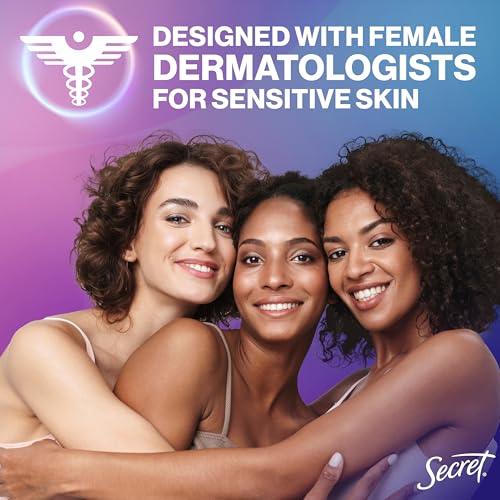 Secret Whole Body Deodorant Stick, Spray & Cream Travel Size Regimen Pack for Women, Peach & Vanilla Blossom Scent, Aluminum Free Deodorant, 72 HR Odor Protection, 0.5 oz, 1.0 oz, 0.8 oz - image 5
