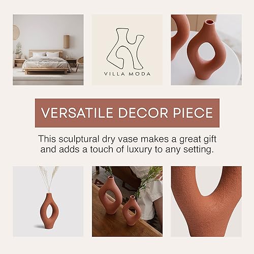 Villa Moda Emile Abstract Organic Decorative Modern Vase thumb #2