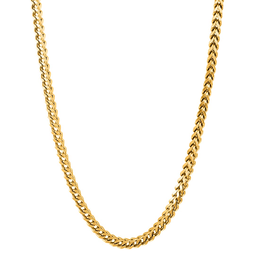 Nakabh Handmade Stainless Steel Chain Necklace for Men Boys (3002) Golden (B0BTS32TZF) Amazon Price History, Amazon Price Tracker