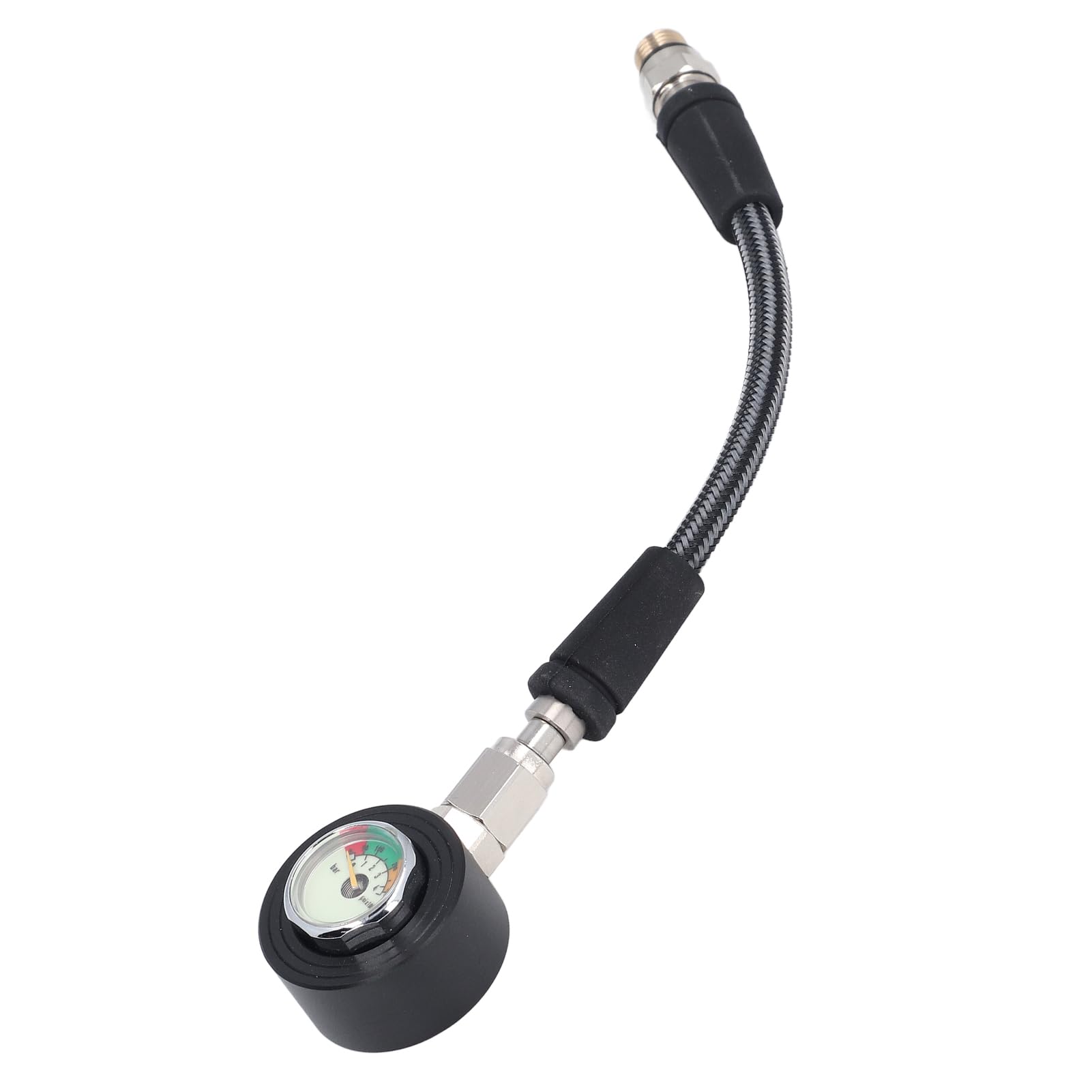 WINH Manometro per Immersione Subacquea, Calibro sommergibile in Lega di Alluminio per Attrezzature Immersione Subacquea (15 cm)