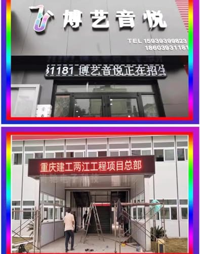 Información de tablero de pantalla LED exterior para tiendas que necesitan captar peatones 5