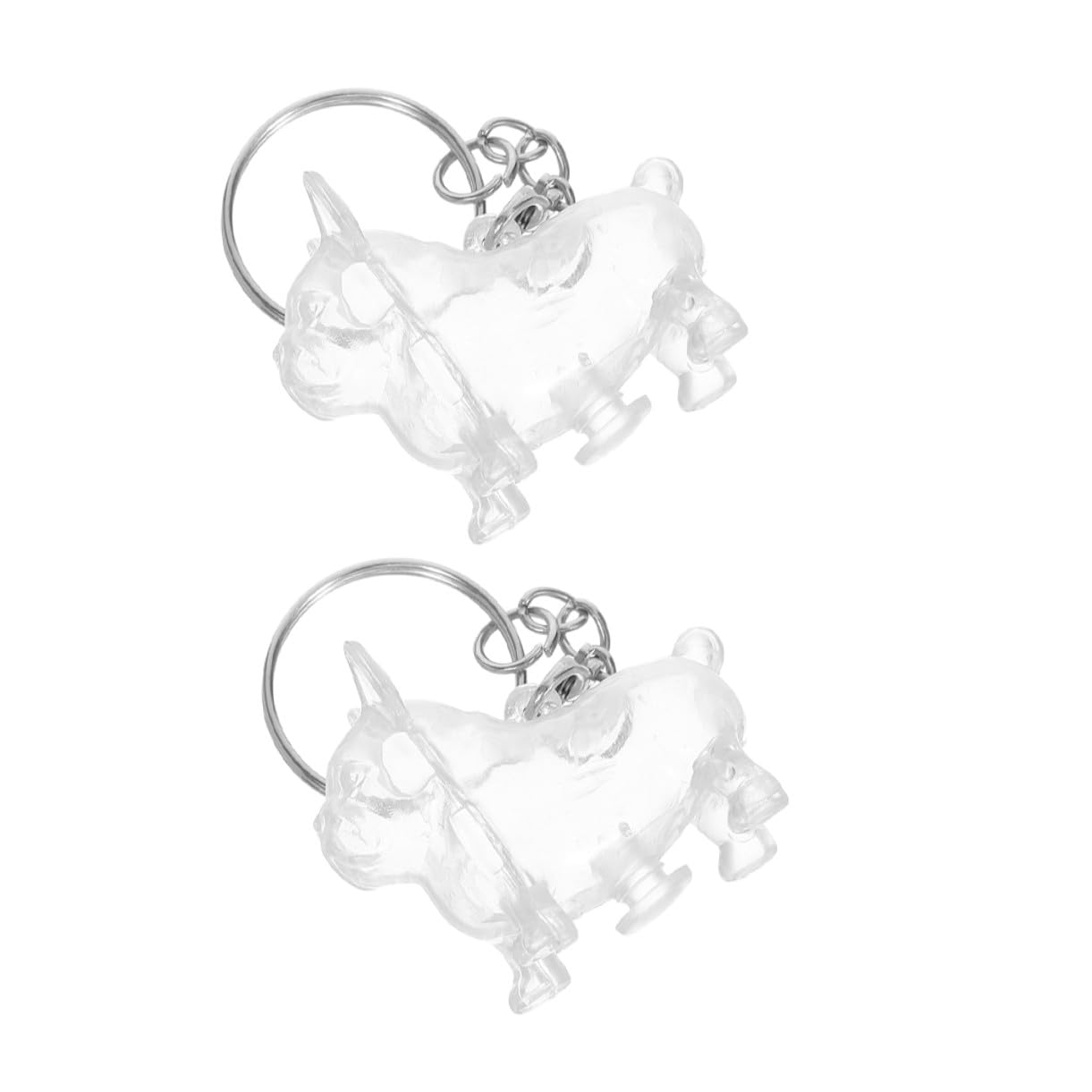 Porte-clés souvenir de poils de chien et chat pour amoureux des animaux