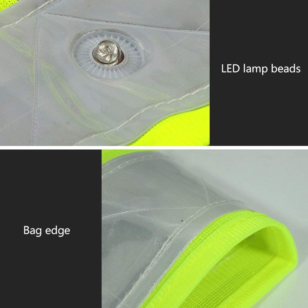 ApuaVireo&Co chalecos alta visibilidad, Traje reflectante de construcción, ropa de trabajo for correr o andar en bicicleta, chaleco reflectante de seguridad.