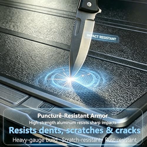 Hard Quad Fold Cover with LED
