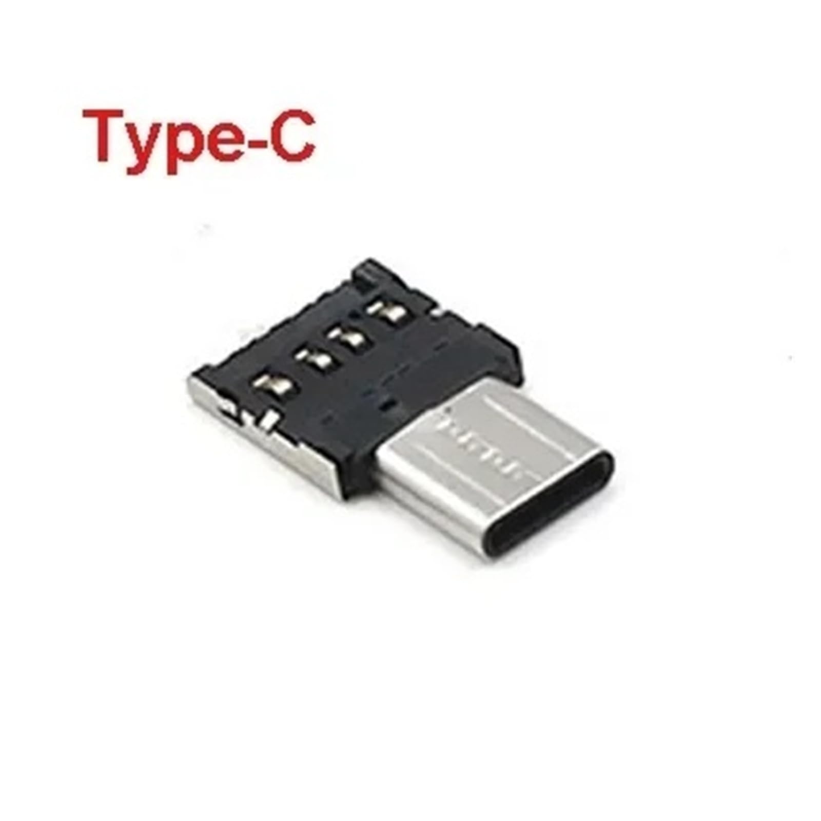 Adattatore da USB C a USB 2.0 OTG di tipo C, cavo connettore micro USB (1 pezzo di tipo C)