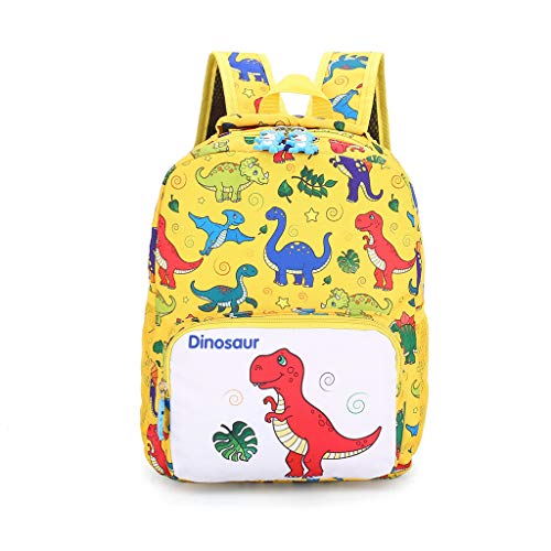 Preisvergleich Produktbild PROTAURI Kinderrucksack Kindertasche Babyrucksack Jungen Mädchen wasserdichte Kindertasche Kindergartentasche Rucksack für Kindergarten Vorschule Schulreisen usw. (Dinosaurier-Stil)