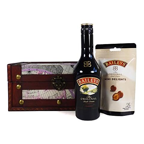 350ml Baileys and Chocolate Lovers Gift Hamper Presented in a Unique Design Gift Box - Gift Ideas for Christmas, Valentines, Mothers Day, Birthday, Wedding, Anniversary, Business, Corporate Cover