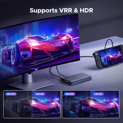 Image of UGREEN 4K 144Hz Video Capture Card HDMI to USB 3.2 Gen 2 Game Recording | Mic and HDMI 2.1 Loop-Out, with Low Latency for Streaming Compatible with Switch 2 /Xbox /PS4 /PS5 /PC /Camera /Mac /OBS /XSplit