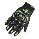 Carrfan Herren Motorradhandschuhe Touchscreen Vollfinger Motorrad Racing Motorrad Motocross Mountain Atmungsaktiv