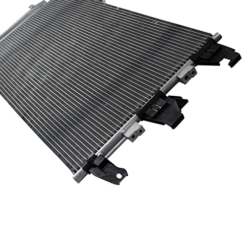 Image of TRQ A /C Condenser & Receiver Drier Assembly for 21-25 Cadillac Escalade 21-25 Escalade ESV 21-25 Chevrolet Suburban 21-25 Tahoe 21-25 GMC Yukon 21-25 Yukon XL