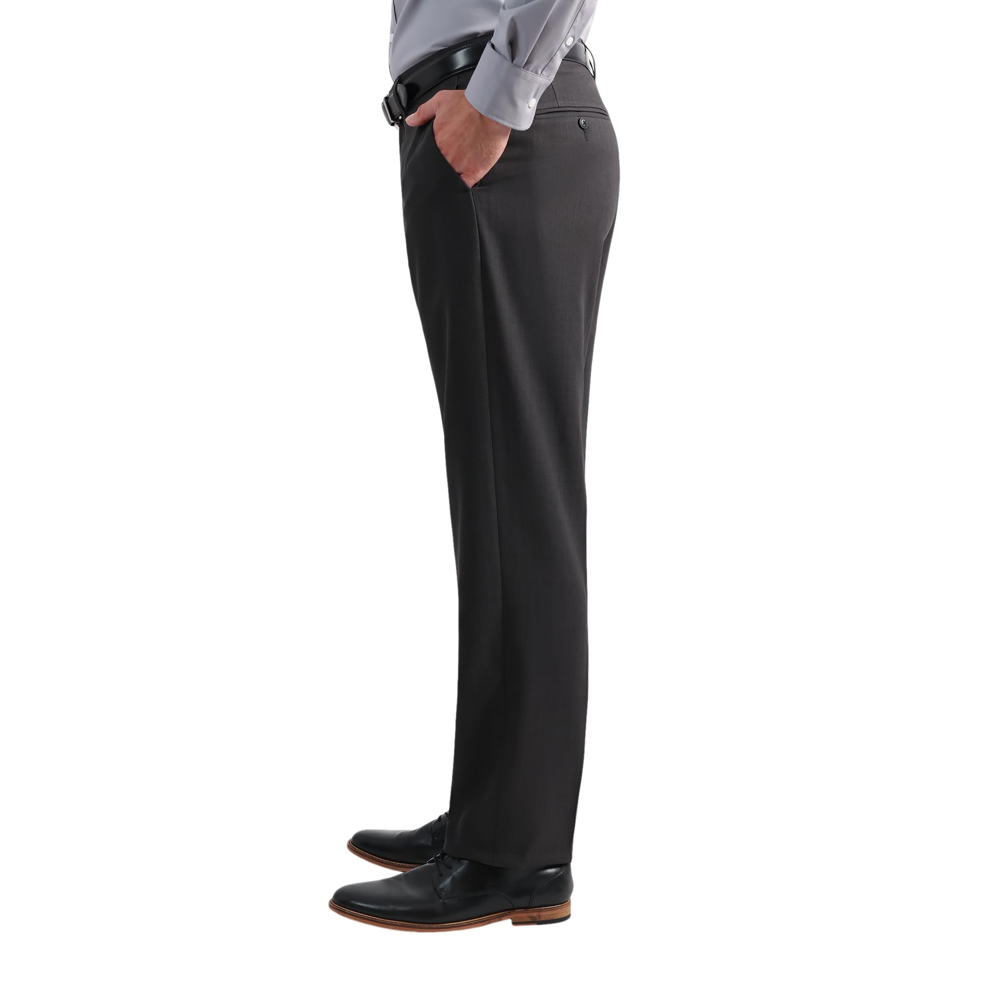 Haggar Smart Wash Premium Stretch Classic Fit Solid Suit Separa - Pantaloni E Giacche Giacca Elegante da Lavoro Uomo