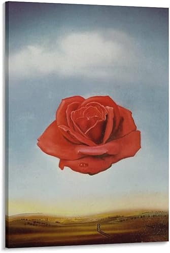 Vista 140 de 40 pinturas famosas de Dali - Salvador Dalí - El Ángelus arquitectónico del mijo - Póster artístico en lienzo y arte de pared, póster moderno