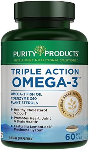 Purity Products - Triple Action Omega-3 Super Pill - 60 Softgels