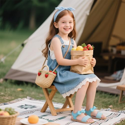Image of Kiderence Toddler Girls Sandals Little Girls Kids Summer Shoes Toddler Sandals