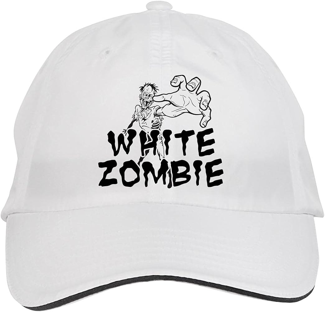 Makoroni - White Zombie Zombie Hat Adjustable Cap, DesM80 at
