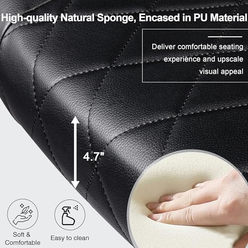 VECELO Swivel Ergonomic High Back Mesh Office Chair with Adjustable Headrest Armrest, Backrest Tilt Function, Lumbar Support for Executive/Computer Desk/Task Work - Image 5