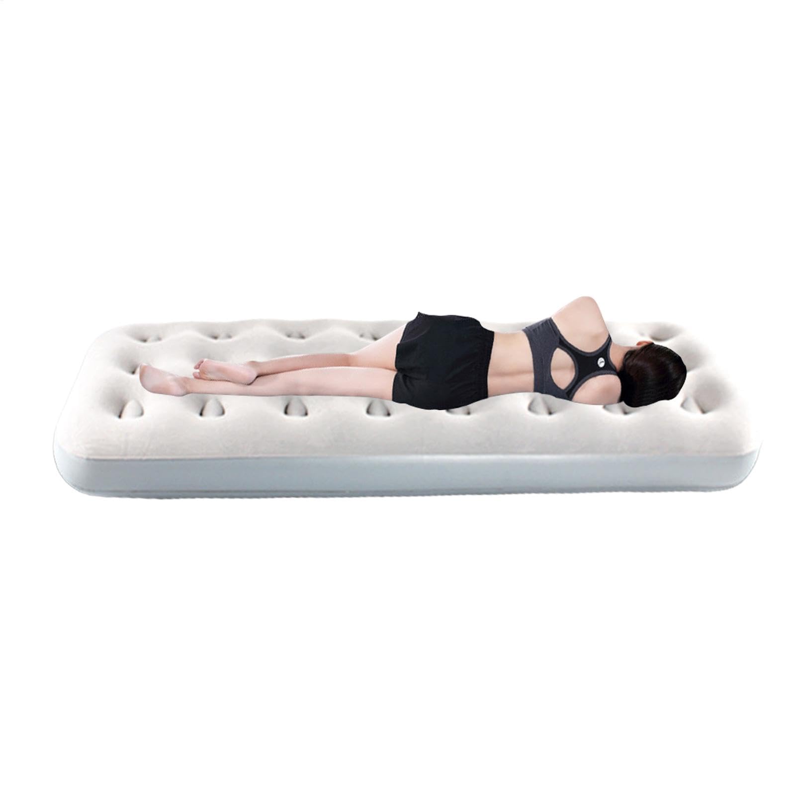 Genérico Colchón Inflable Cama Hinchable Impermeable con Bomba Integrada