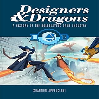 Designers & Dragons Audiolibro Por Shannon Appelcline arte de portada