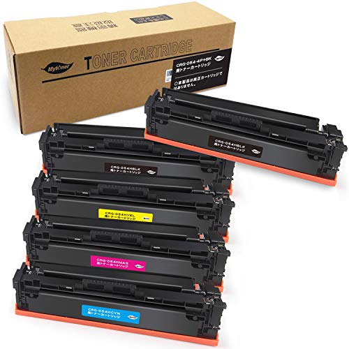 Amazon | Ninestar Mytoner CRG-054H 4色セット+黒1本 キヤノン 互換