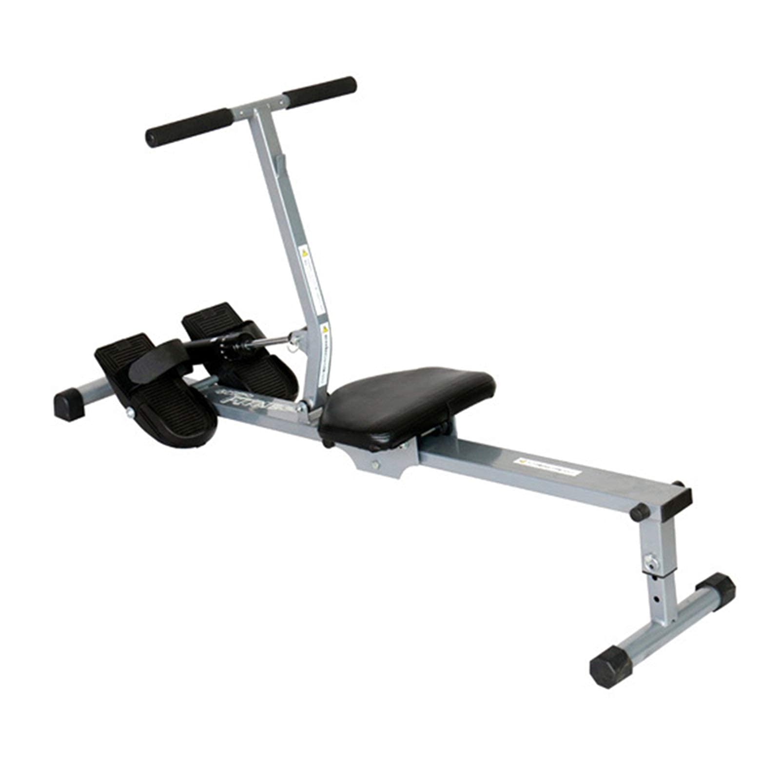YXZYFPP Air Resistance Rowing Machine for Home Fitness - Indoor Rowing Equipment for Full Body Workout, Endurance Training, Chest, Abdomen & Leg Exercises (Grey One Size)