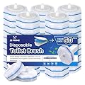 JS PRIME 50 Count Upgraded Toilet Wand Refills Compatible with Clorox Toilet Wand – Fresh Fragrance, 5X Cleaning Power, Disposable Brush Replacement Pads with Durable Scrubber Heads