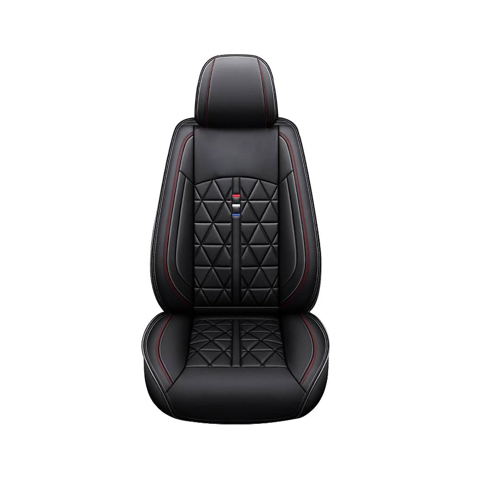 Coprisedili anteriori in pelle sintetica traspirante universale per Ford C-Max Edge Fiesta Van Focus C-max Grand C-max Ka Ka+ Plus Kuga Mondeo Mustang Puma S-max