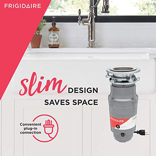 Image of Frigidaire 1 /3 HP Corded Garbage Disposal for Kitchen Sinks | FF03DISPC1