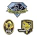 Homiego Military Morale Diamond Dogs and Metal Gear Solid Fox Patch (3pcs)