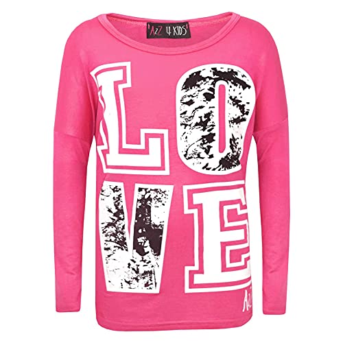 Image of A2Z 4 Kids Girls Love Crop Top T-Shirt And Splash Fashion Leggings Girls Pants Kids Outfit Sets Age 5-14 Years