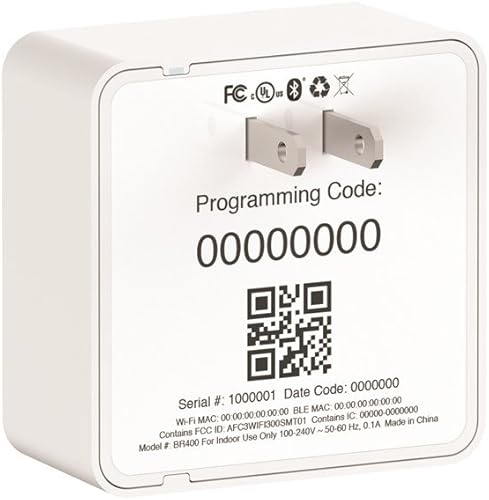 Miniatura 2 de Adaptador Wi-Fi para Schlage Sense BR400 (Solo WiFi de 2.4GHz)  Funciona con Schlage Sense, Blanco