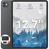 Blackview Link8 12.7 Inch Android 15 Tablet, Helio G100 Octa-Core, 2K+ 90Hz Display, (6+12) GB RAM 256GB ROM, 8400mAh, 16MP Camera, 2.4G/5G WiFi, GPS, Tablet with Keyboard, Stylus & Mouse