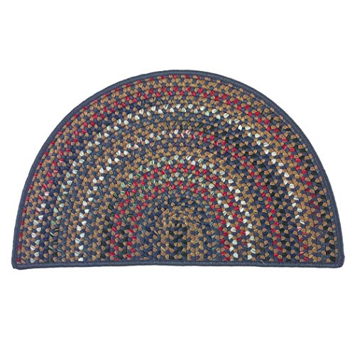 Colonial Mills Wayland Slice Rebanada, Polipropileno, Azul, 31"X46"