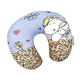 Perfekt für lange Reisen. Pummel & Friends - Nackenhörnchen (30 x 30 x 10 cm) - Pummeleinhorn