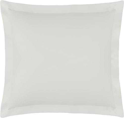 Miniatura 8 de FRESH IDEAS Funda de almohada a medida de popelín, Euro, 26 x 26 pulgadas, moca