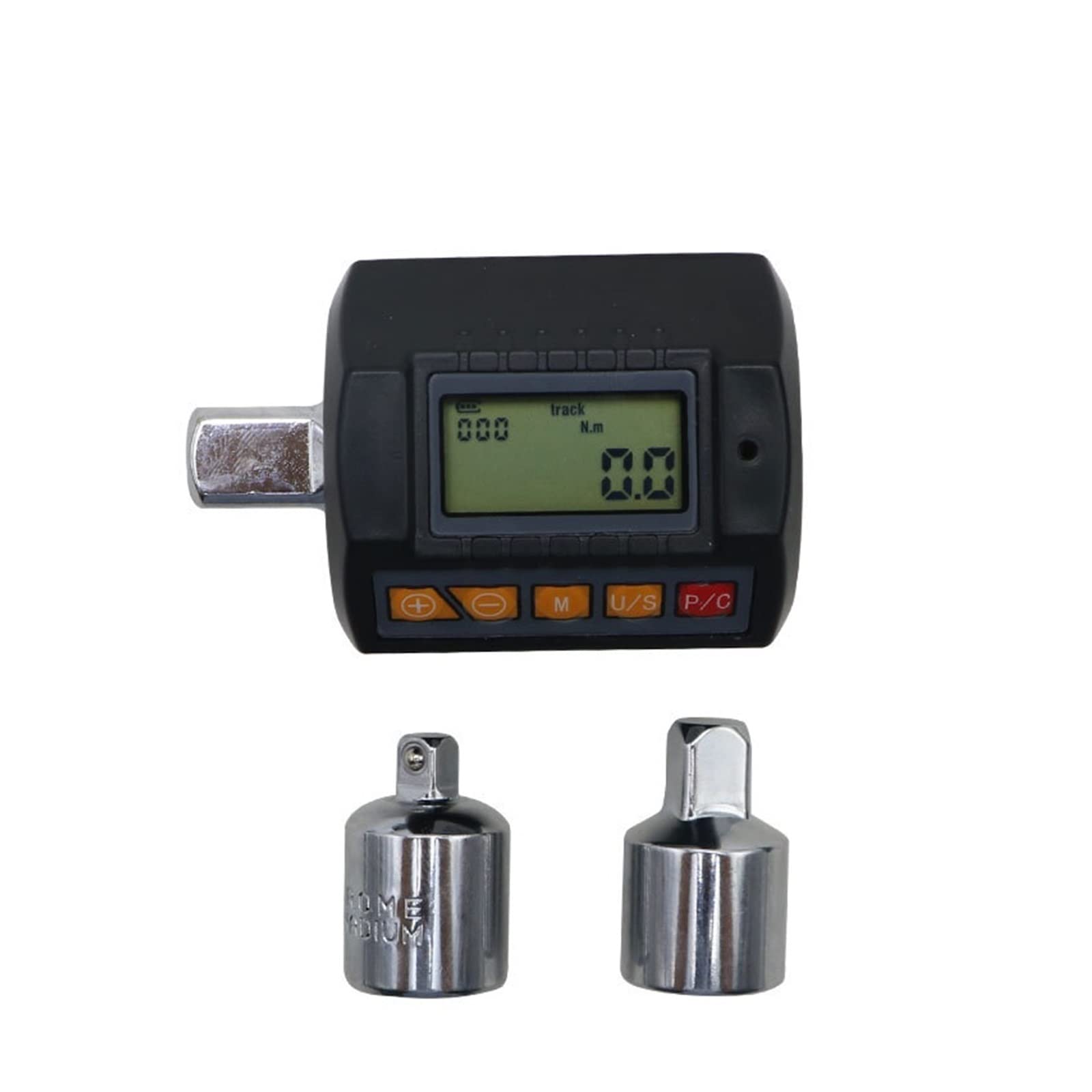 Adaptador de par Llave dinamométrica Digital de 1/4 '', 3/8'', 1/2, juego llave for bicicleta, adaptador par, reparación bicicletas coche, herramientas manuales(ANC-135)