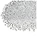 Micro Diamant - 1440pcs Micro Diamant Diy Ongles Strass Cristal Dos Plat Strass Non Hotfix Strass Besoin De Colle Nail Art Décoration Cosmétiques Charmes Gems Pierres, Blanc