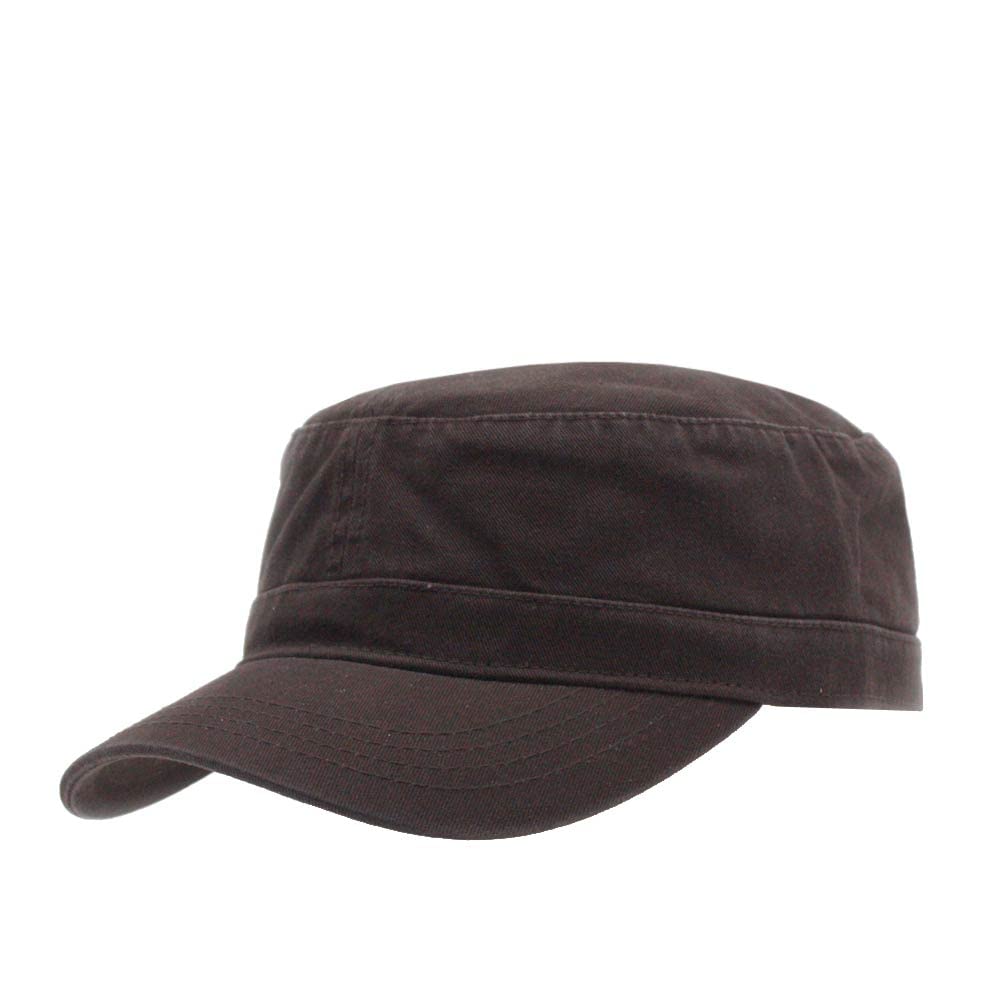 The Vintage Year Heavy Stitching Washed Cotton Cadet Hat - Durable Military Baseball Cap for Men & Women, Outdoor Casual Wear