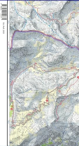 Ortlergebiet. Ortles. Cevedale. Carta Topografica In Scala 1:25.000, Antistrappo, Impermeabile, Fotodegradabile. Ediz. Italiana, Inglese E Tedesca: Tabacco Wanderkarte 1:25000: 8 - 2