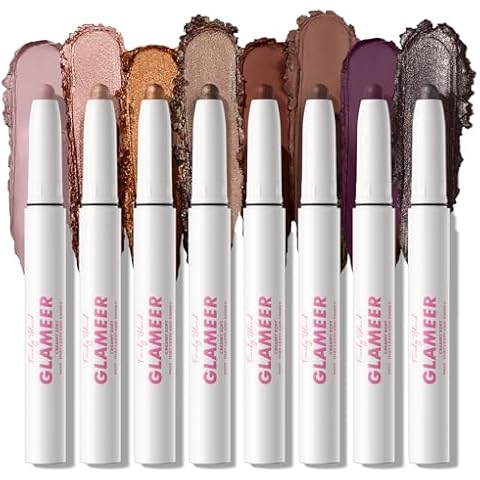 GLAMEER 8-Color Eyeshadow Stick Set Cover