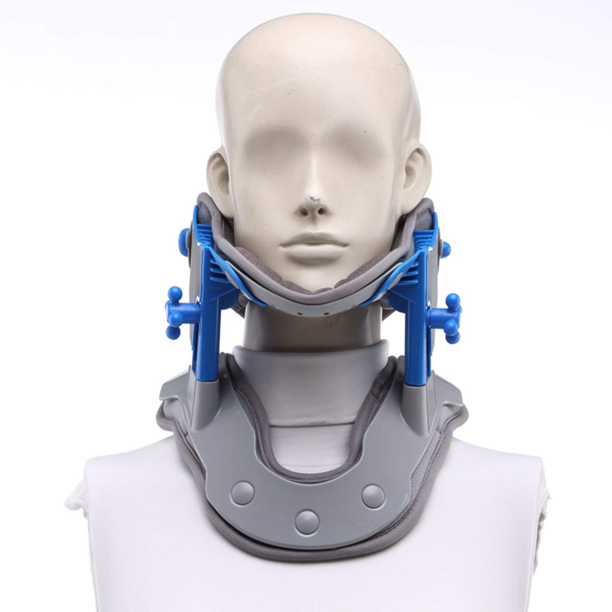 Dispositivo di Trazione del Collo, Dispositivo di Trazione Cervicale con Compressione a Caldo, Collare Cervicale per Alleviare Il Dolore al Collo