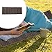 JISADER Aluminum Waffle Mat Camping Mat Camping Mattress Heat Insulation Sleeping Pad Camping Pad for Camp Hiking Backpacker Climbing, Coffee