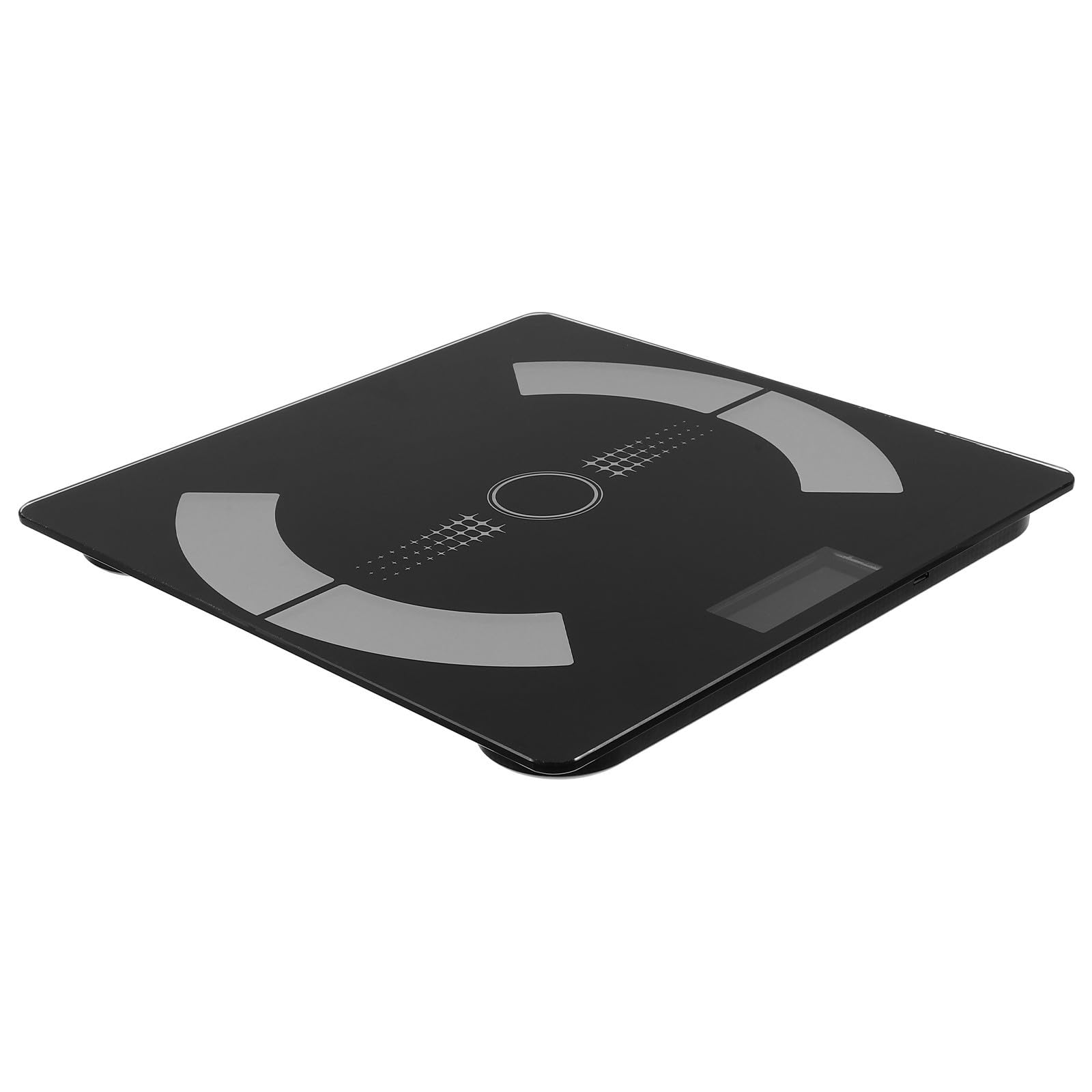 Báscula de Grasa Corporal Digital para Hogar Carga USB y Vidrio