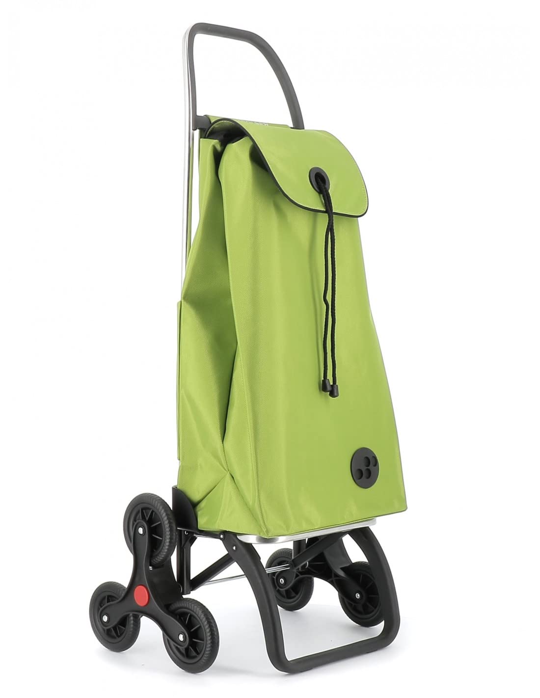 Carrello Portaspesa Rolser I-Max MF 6 Ruote Montascale - Lime