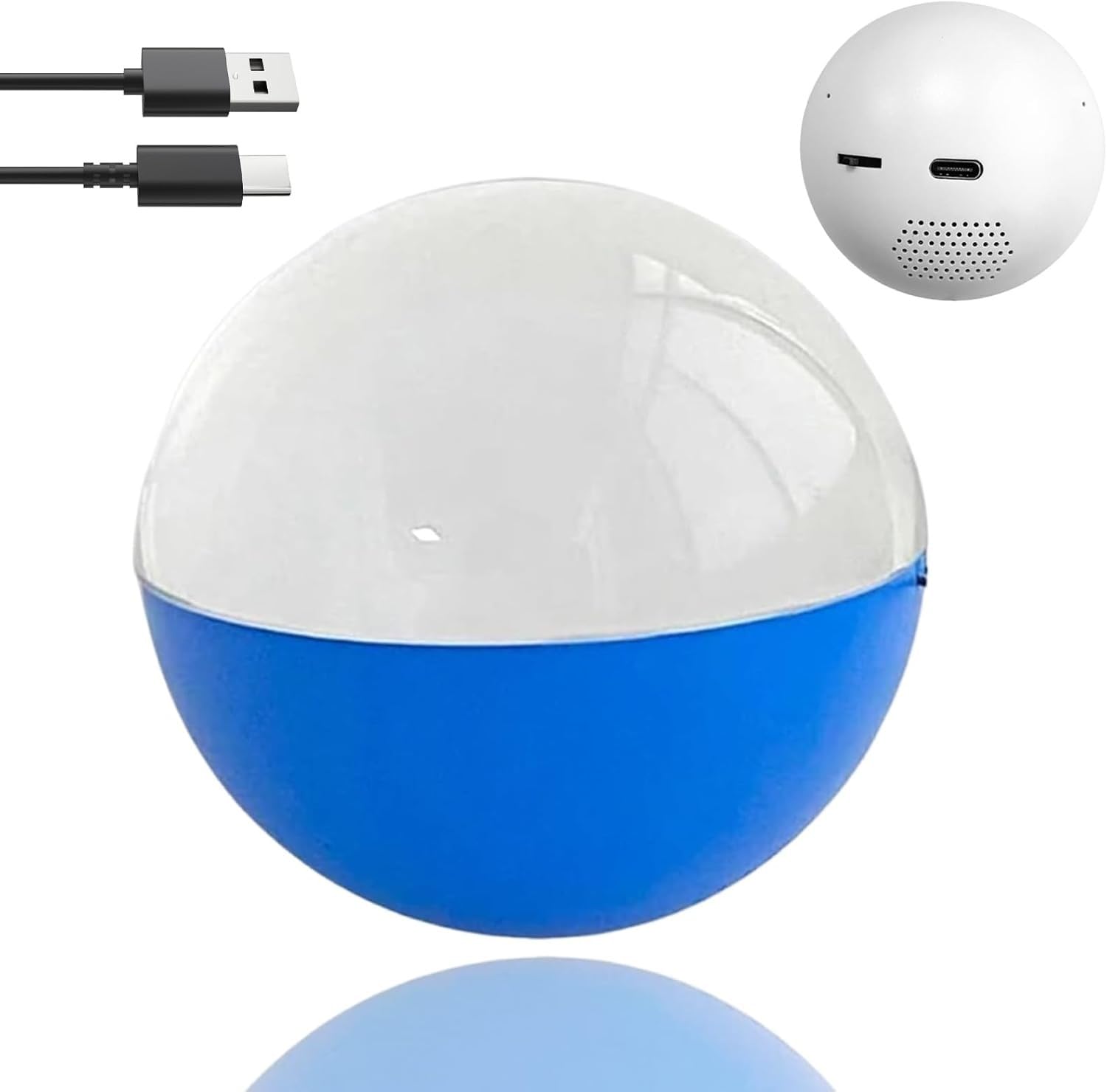 Globo de cristal con fotos y reproductor multimedia en color 1-Blue exclusivo
