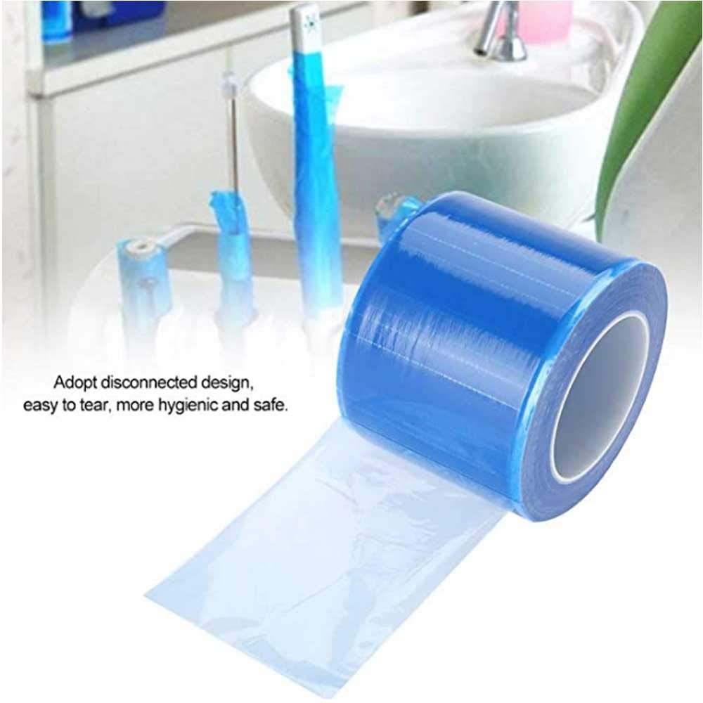 Película de barrera Unihubys 1200 hojas 4" x 6" PE desechable dental protectora con dispensador